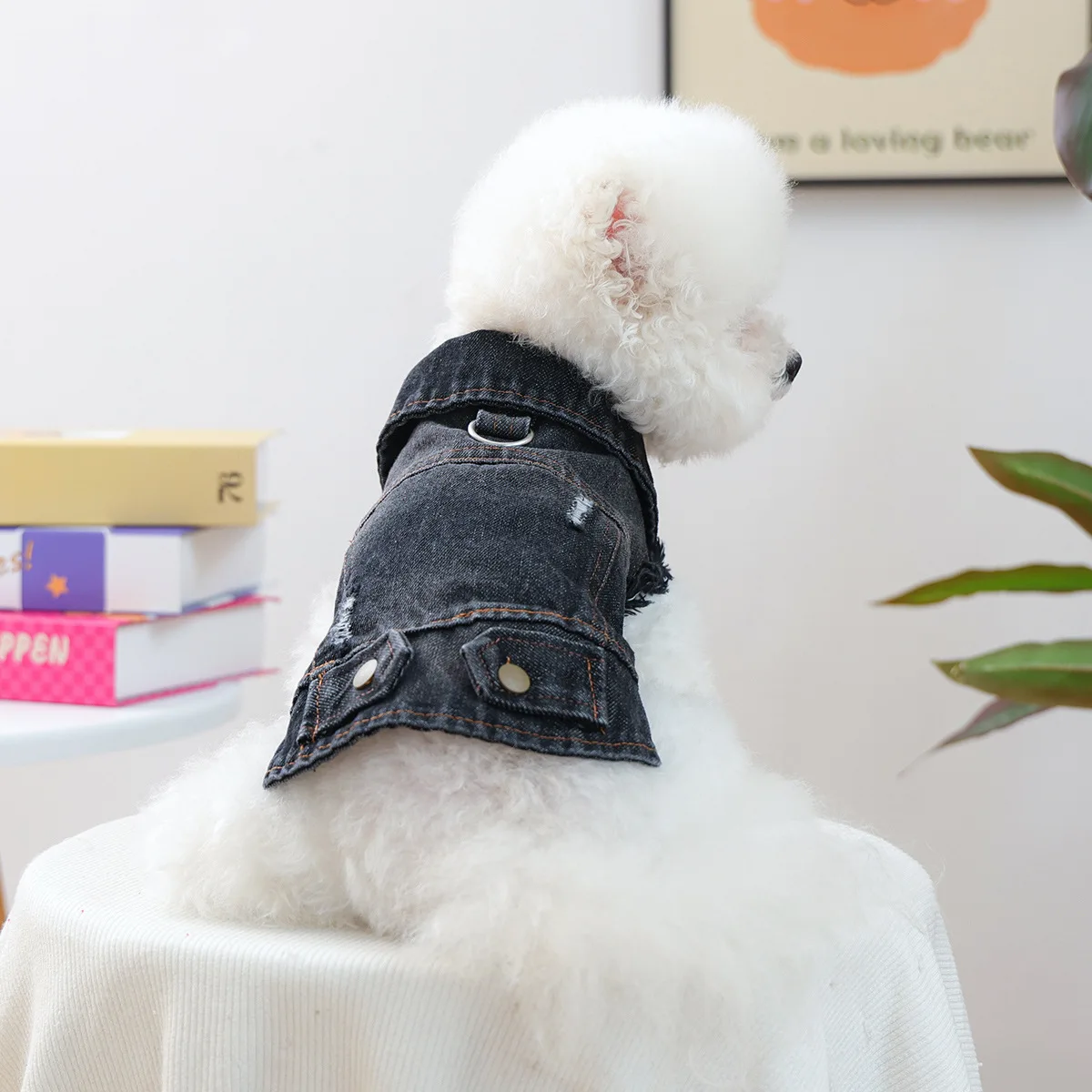 Sleeveless Denim Co…