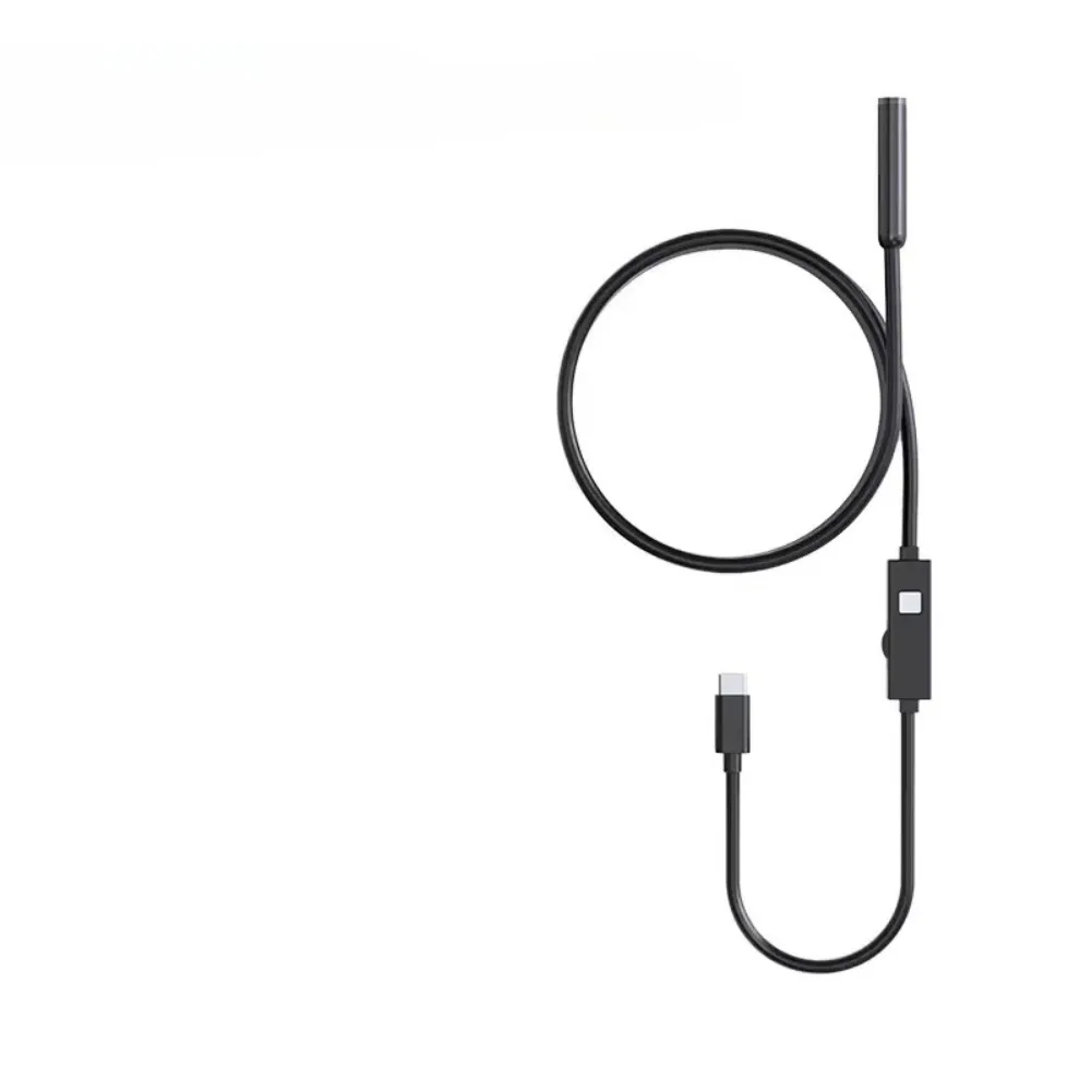 for Mini USB 3 in 1 Industrial Endoscope IP67 Waterproof SD Card Storage 1 Year 8mm Lens Wide Angle Night Vision