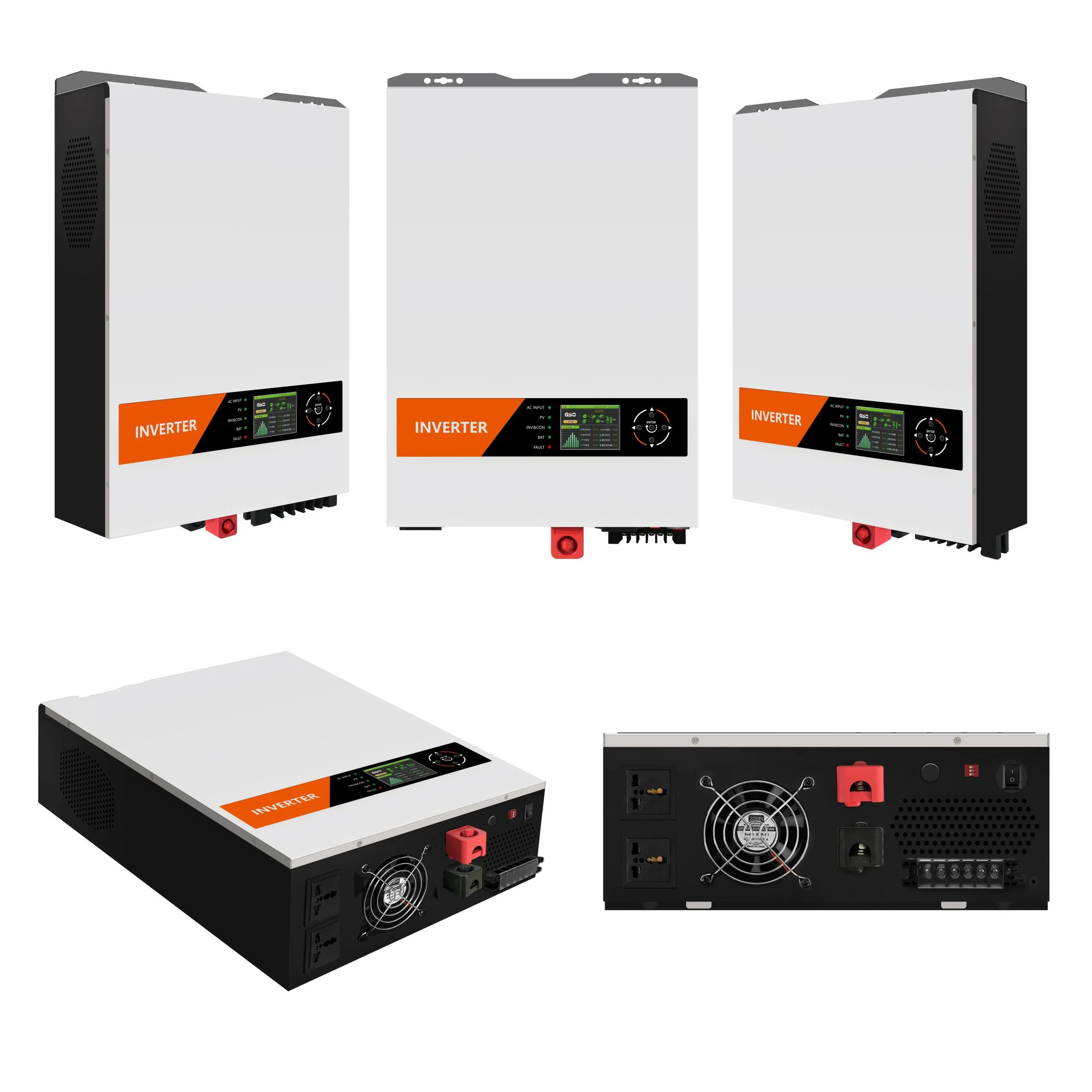 Solar Inverter 3KW 5KW Single Phase Grid Connected Solar Panel Inverter with Battery