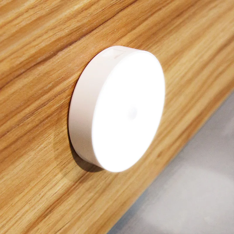 6 led Touch Sensor luce notturna torcia lampada da parete a Base magnetica lampada da notte dimmerabile portatile con cerchio caricato USB