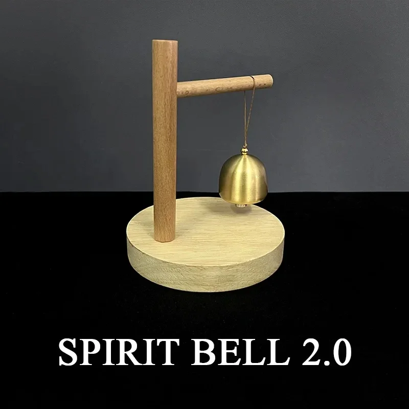 Spirit Bell 2.0 (Remote Control) Magic Tricks Gimmicks Props Ring Bell Answer the Question Magician Mind Control Stage Illusions