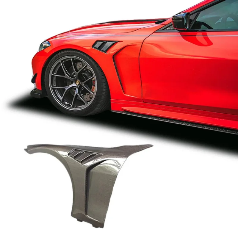 

Wet Carbon fiber ALPHA N Side Fenders For G82 M4 G80 M3