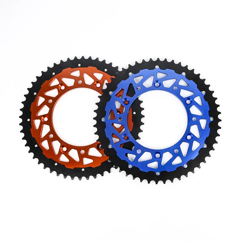 Suitable for KTM EXC SX XCW MXC SXS EXCF SXF XCF EXCF SMC 125 144 150 200 250 300 350 Motorcycle  50T 52T  Rear Chain Sprocket