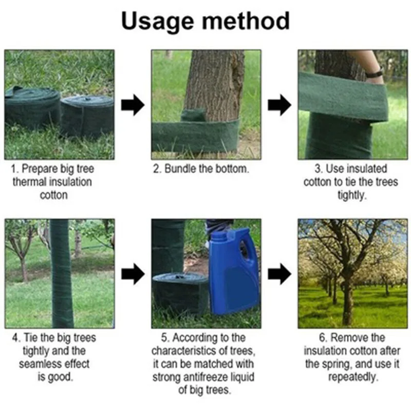 20M ochraniacz na drzewo okład odporny na zimę okłady na rośliny ochrona przed zużyciem przeciw zamarzaniu bandaż na rośliny osłony ochronne na