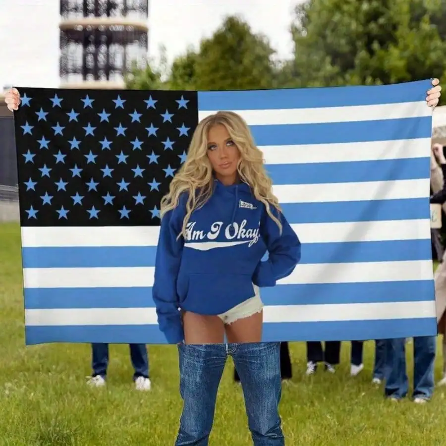 3*5FT أمريكا العلم ميغان الوردي قماش مزخرف جداري بطانية موروني مضحك ملصق للكلية النوم ديكور غرفة الديكور هدية ميرش