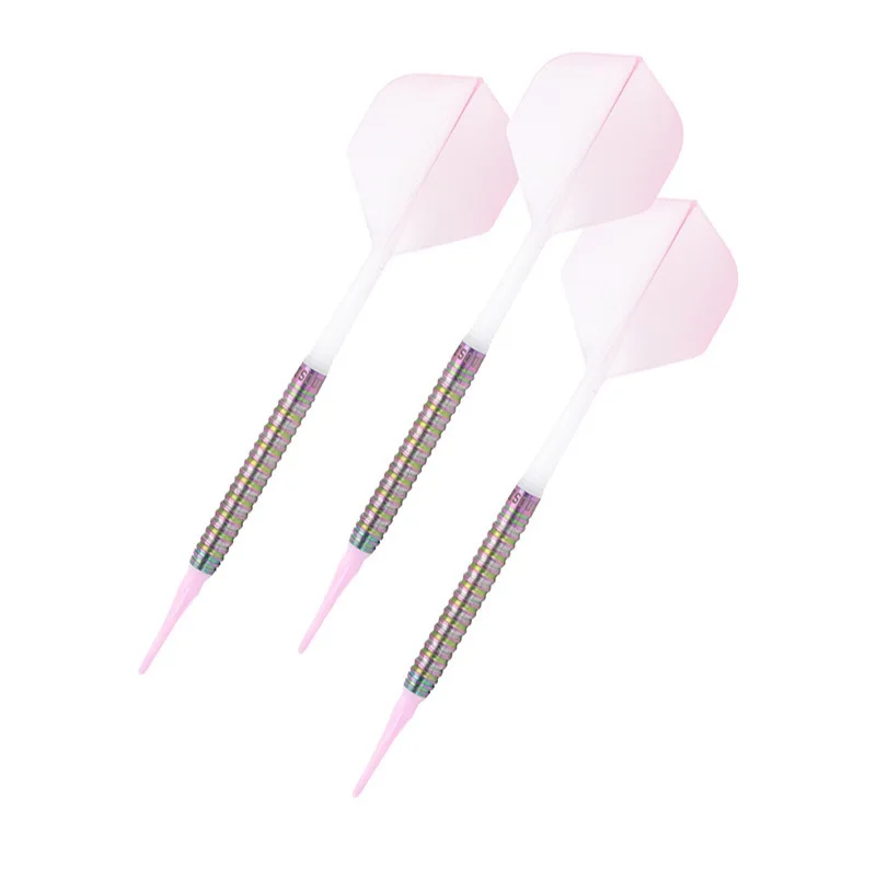 CUESOUL PINK GEM Stone 20 جرام طرف ناعم 90% سهام التنغستن مع موحد مطلي بالتيتانيوم ورحلات الطيران الصديقة المتدرجة اللون