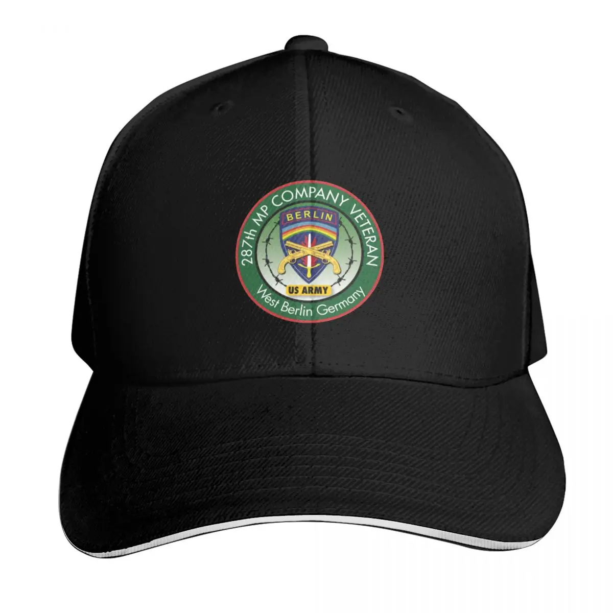 287th MP Company Berlin Veteran Unit Patch Baseball Cap Men Women Casual Summer Sport Sun Cap