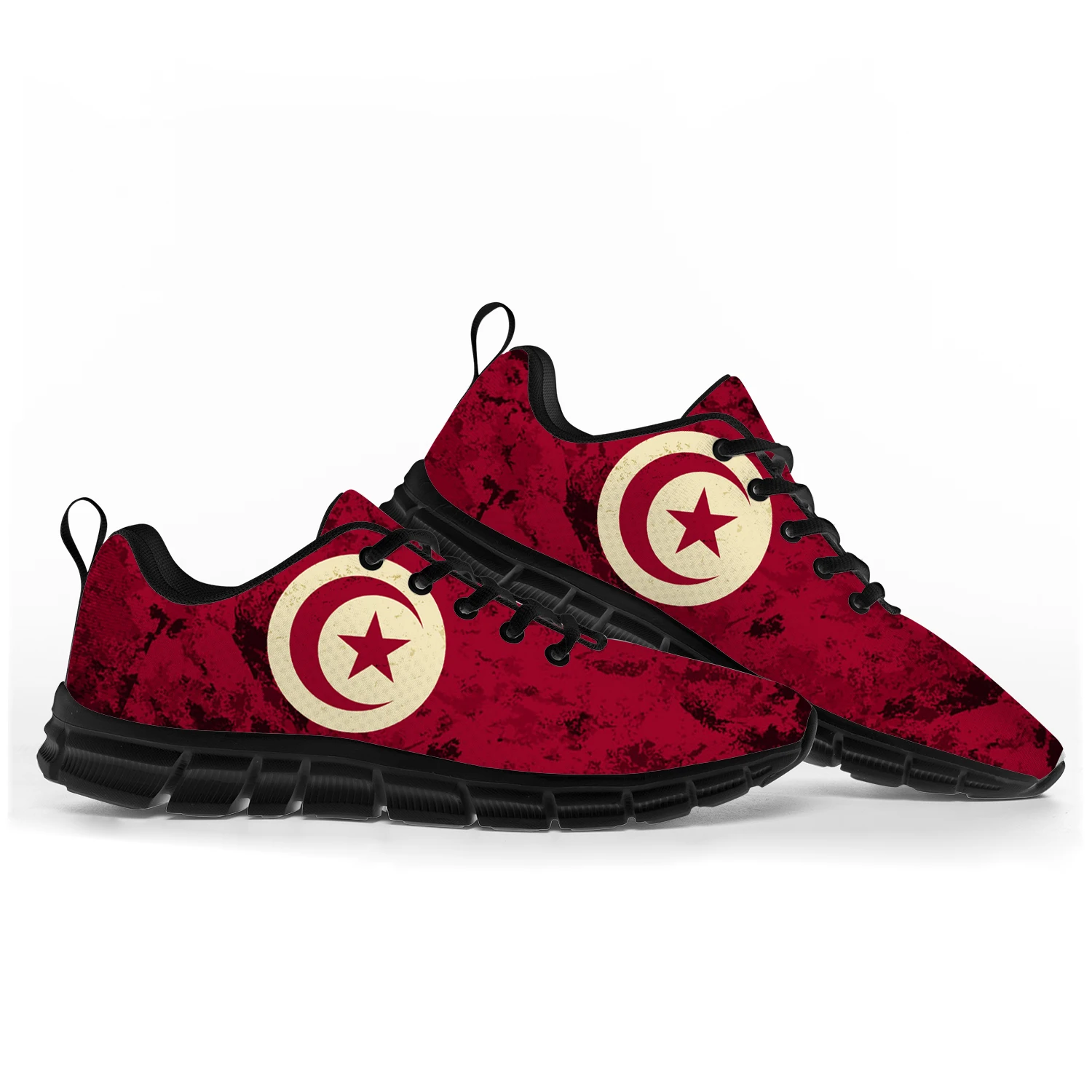 Tunisian Flag Sports Shoes Mens Womens Teenager Kids Children Sneakers Tunisia Casual Custom High Quality Couple Shoes