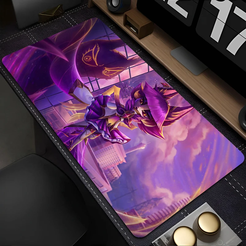 Mouse Pad Cartoon Gaming Accessories League of Legends Vex PC Gamer XXL Computer Office Desk Mat Laptop Keyboard Pads Mousepad