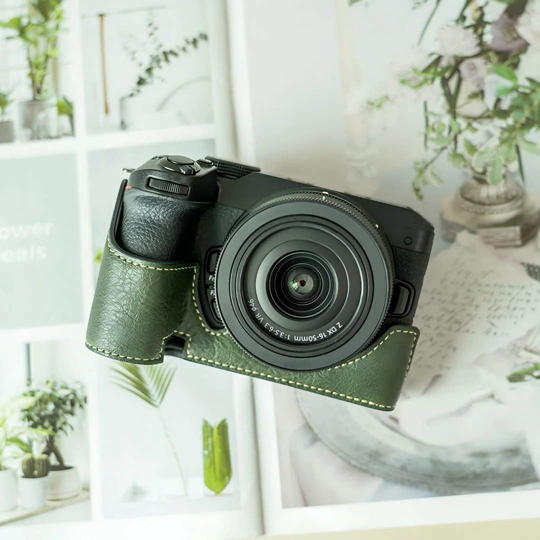 Cute Camera Leather Case Half  - Canon Camera Eos R50 ulasan dan harga