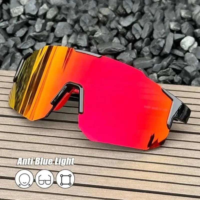 Square Square Cycling Sunglasses Large Frame Shades UV Protection Sports Sun Glasses Windproof Hiking Climbing Women Men Goggles - Aliexpress Deal