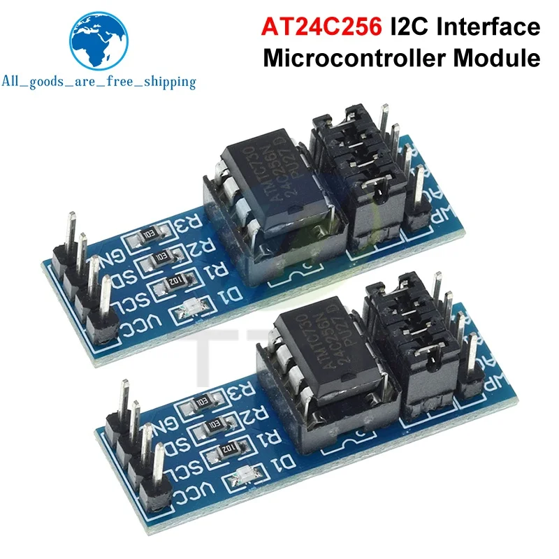 TZT New AT24C256 24C256 I2C interface EEPROM Memory Module for arduino