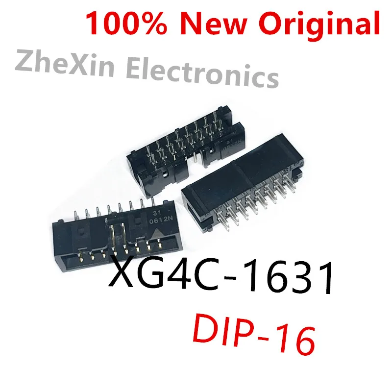 10PCS/Lot   XG4C-1031 、XG4C-1431 、XG4C-1631 、XG4C-2031 、XG4C-2631   2.54mm  Straight needle simple horn socket connector