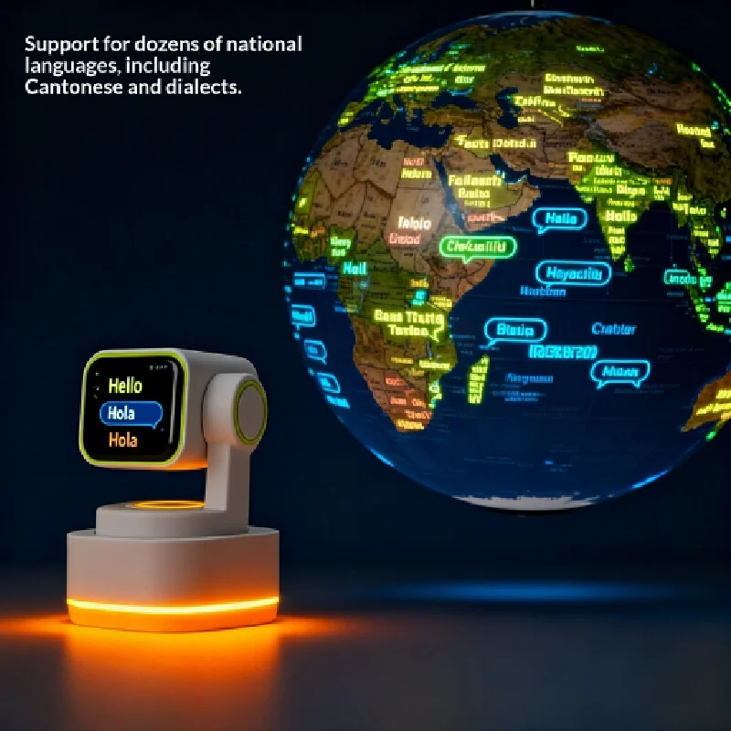 AI Voice Companion Desktop Robot Multilingual Voice Chat Speaker Large Models Emotional Interaction Home Assistant for Adults