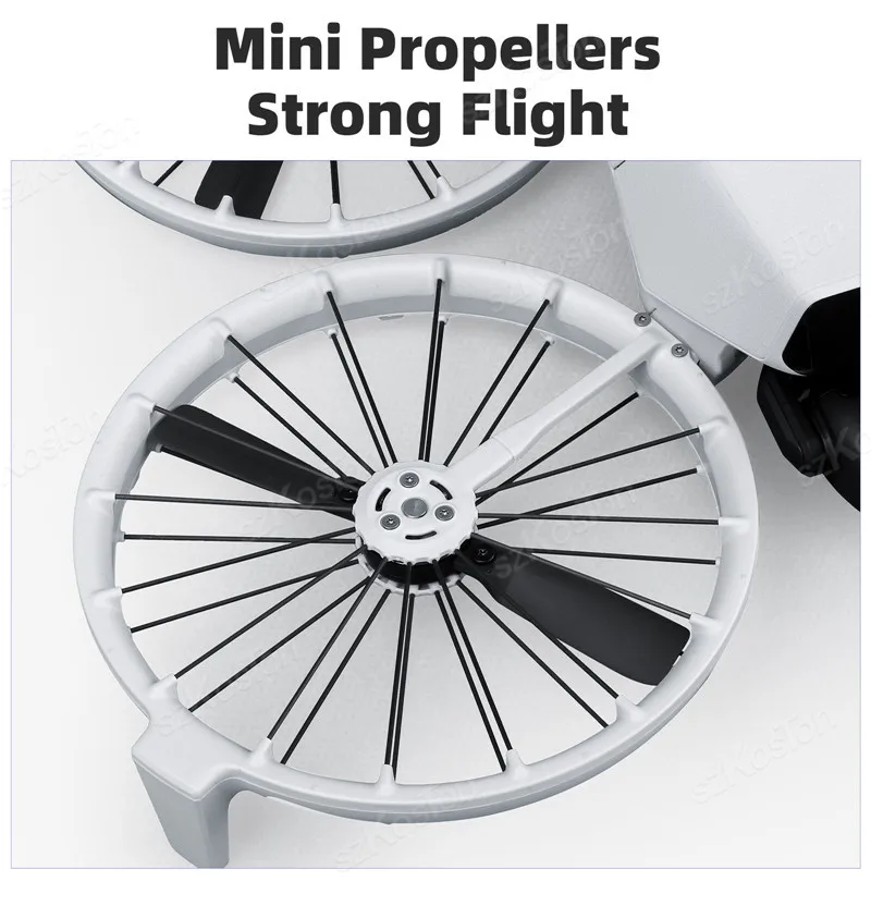 8 قطعة شفرة الطائرة بدون طيار المروحة خفيفة الوزن سريعة الإصدار الدعائم شفرة المسمار الجناح لملحقات طائرة DJI FLIP بدون طيار