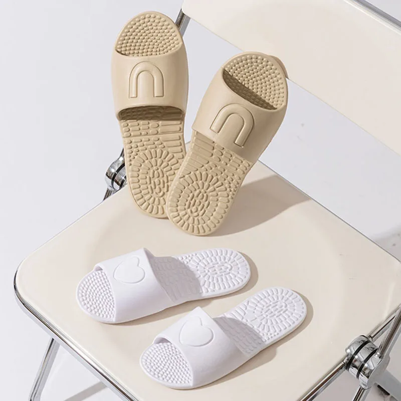 Lightweight Travel Slippers Women 2025 Summer Open Toe Soft Eva Bathroom Slides Woman Comfort Casual Non-Slip Flip Flops Ladies image 4