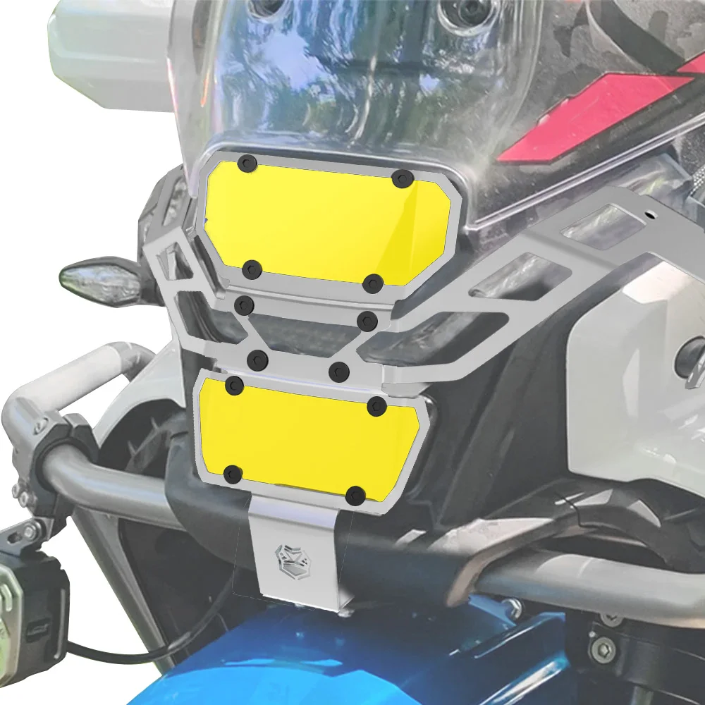 FOR CFMOTO 450MT/450 MT/450-MT 2024-2025-2026 Motorcycle Headlight Grille Guard Cover Protection Lamp Protector Grill Cover Set