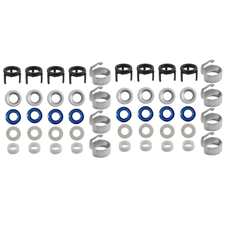 48Pcs/8Set Fuel Injector O-Ring Seal Repair Kit 06H998907A For A3 A4 A5 A6 Q5 VW Golf Jetta CC 1.8 2.0T 06J998907A