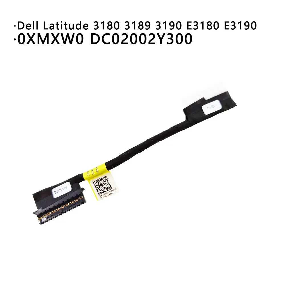 Cabo flexível de bateria para dell latitude 3180 3189 e3180 e3190 3190 2-em-1 linha de conector de cabo de bateria de laptop substituir 0xmxw0 007w88