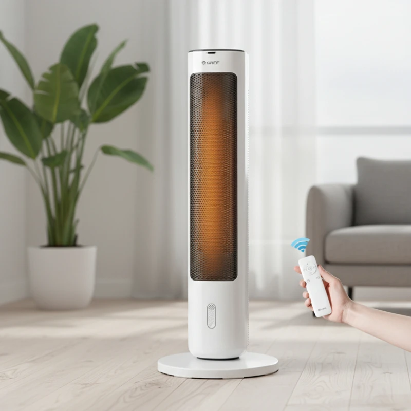 Gree heater heater household energy-saving electric heating fan small quick heating desktop foot heater gas