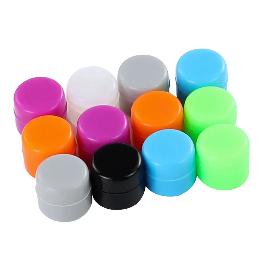 100Pcs Empty Cosmetic Jar, Travel Ointment Containers, Small Box, New Design for Storage, 1ml