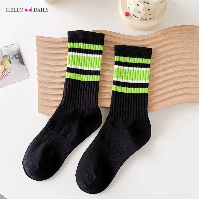 1 Paar Herren-und Damen socken Herbst und Winter Vintage Fun Fashion Sports ocken Paare Baumwolle Sport Trend Socken