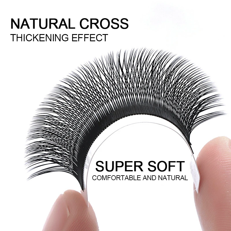 MASSCAKU YY Shape Eyelash Extension Fast y type Bloom lashes Cluster Make up Eyelashes Best Quality Women Makeup Wholesaler