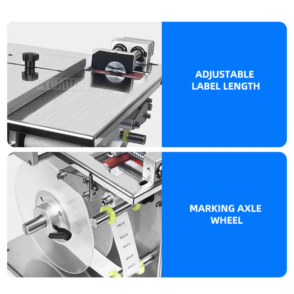 Label Applicator for Packaging, For Boxes, Right-Angle Labeling Small Automatic Machine Multi-Functional