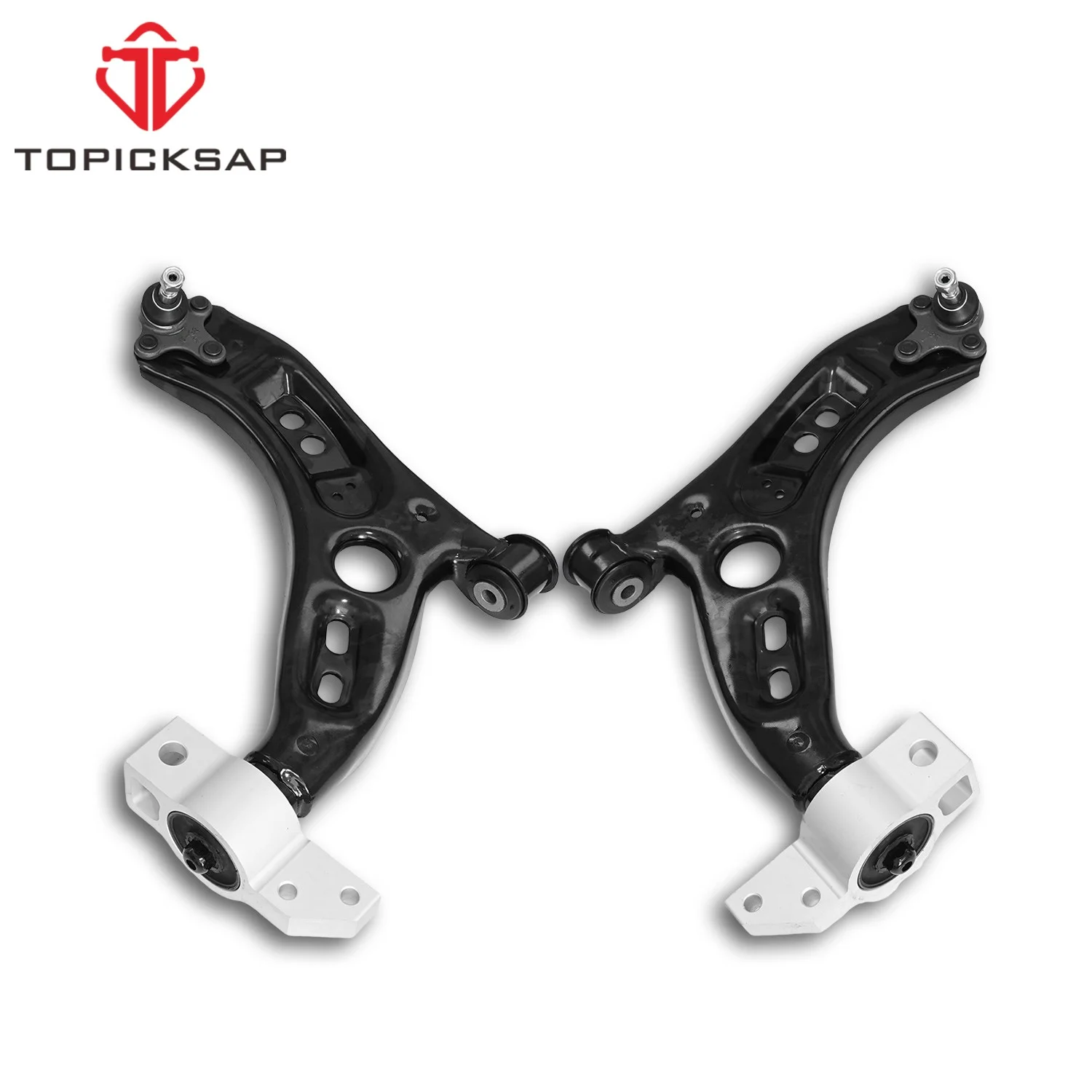 TOPICKSAP 2Pcs Front Lower Control Arm Ball Joint Assembly for Volkswagen Tiguan 2010-2018 Volkswagen CC 2011-2017