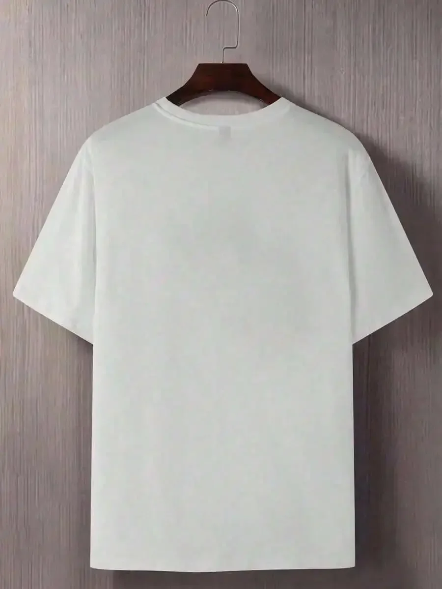 Manfinity Dauomo 99 T-Shirts Jesus Left, The Lord Is My Shepherd T-Shirt, Christian T-Shirt, He Left 99 To Save Me T-Shirt, Men