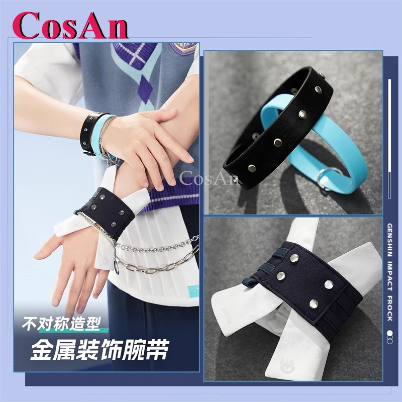 أزياء كوسان جينشين إمباكت واندر/سكاراموش التأثيرية أزياء القهوة المصممة بشكل مشترك ملابس يومية ملابس لعب الأدوار