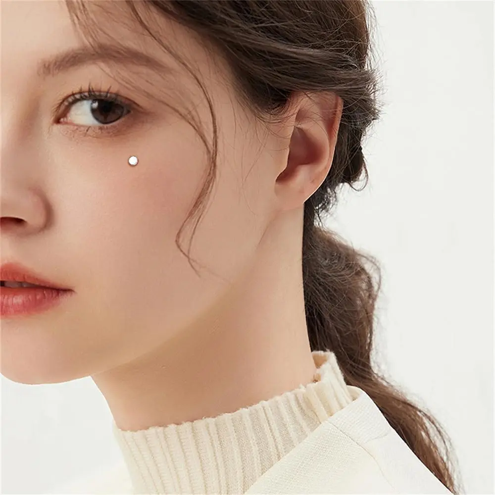 14G Round Disc Dermal Anchor Tops and Base G23 Titanium Internally Threaded Microdermal Surface Skin Piercing Stud Body Jewelry