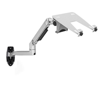 Aluminum Alloy Mechanical Spring Arm Wall Mount Laptop Holder Full Motion Laptop Mount Arm Monitor Holder Laptop Stand