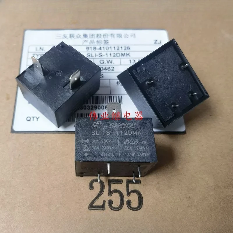OEM 1pcs/lot SLI-S-112DMK SH-112DMK-F 4pins 30A Sanyou electric water heater air conditioning relay