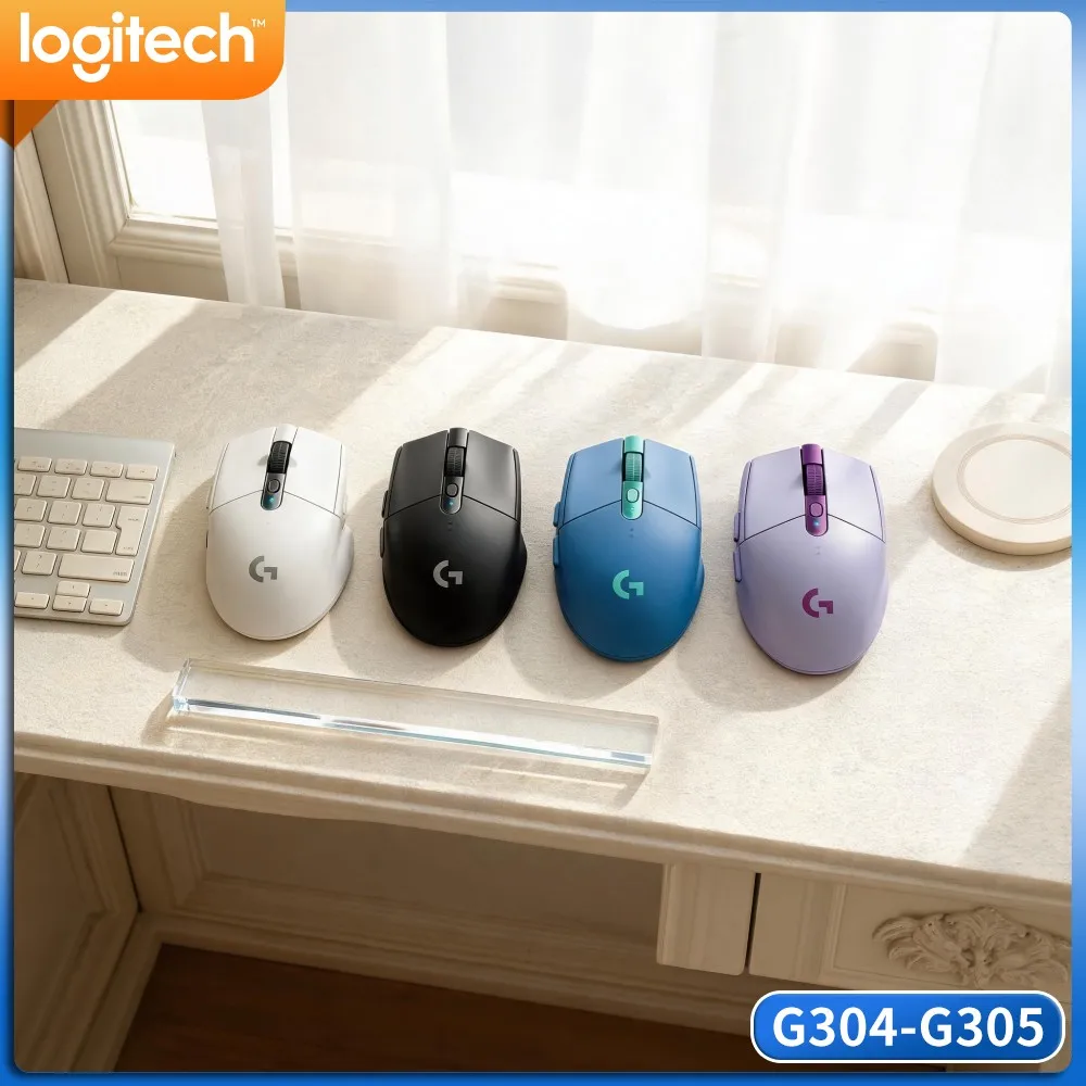 G305 Logitech PC Mac Gaming Accessory Mouse,LIGHTSPEED Stable Link,HERO 12000 DPI,6 Programmable Keys,250H Battery Power