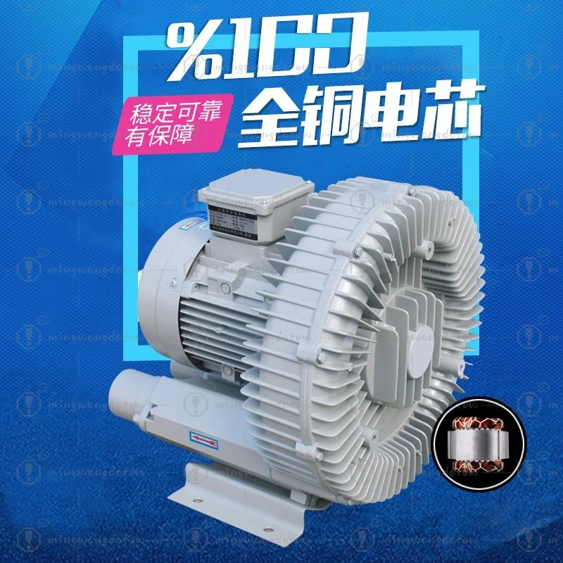HG-C2 Series Vortex Air Pump High Pressure Blower Vacuum Pump for Fish Pond Aeration CNC Engraving Industrial Use