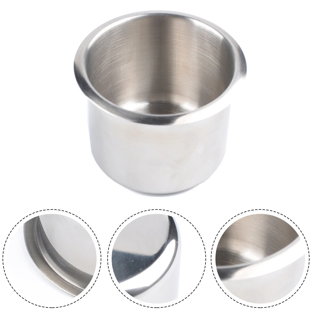 Car Drink Holder Stainless Steel Recessed Cup Drink Holder For Marine Boat Camper Truck Universal Car Interior Parts