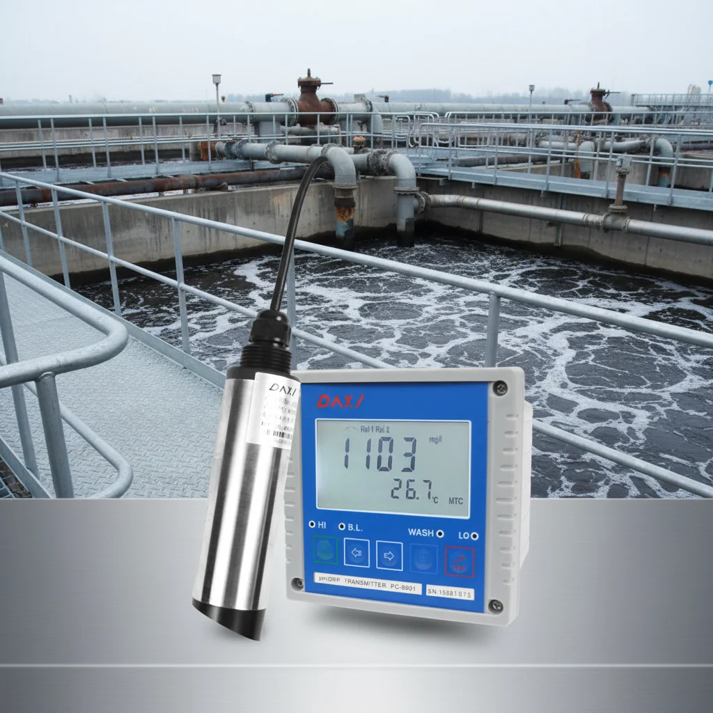 

Digital Online NTU Meter Industrial Turbidity Analyzer for Water Treatment Wastewater Aquaculture and Environmental Testing