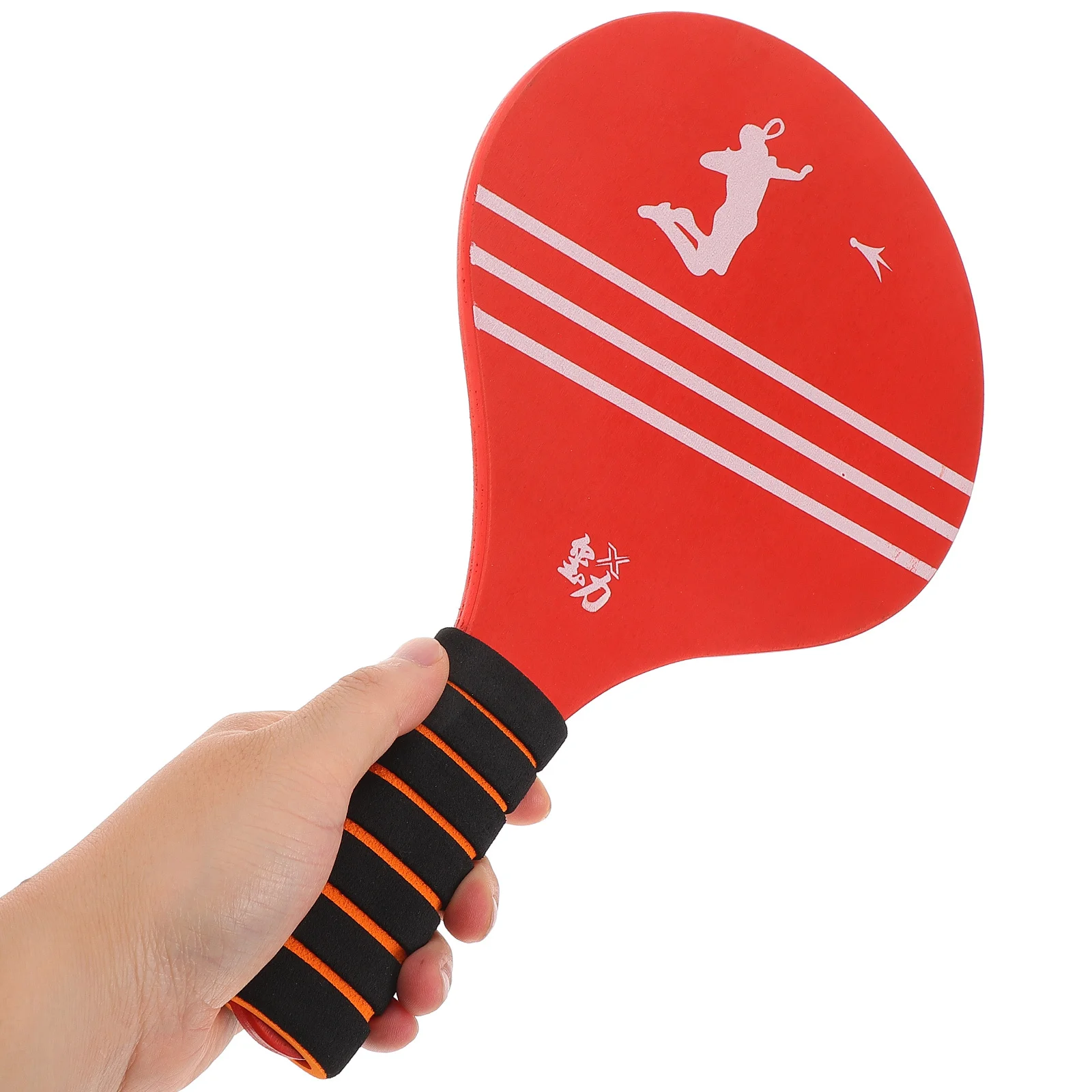 ไม้แบดมินตัน 2 ชิ้น ไม้พายด้ามสั้น ไม้แบดมินตันสีสดใส น้ำหนักเบา ชุดไม้พายสำหรับกีฬา