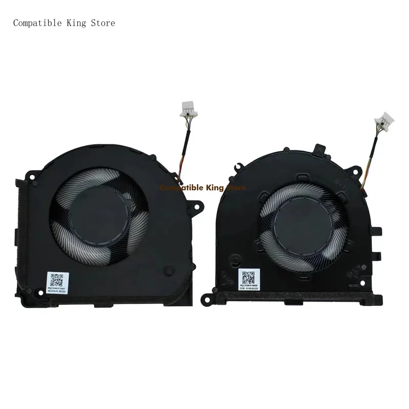 Ventilateur de refroidissement CPU+GPU de remplacement pour ASUS Vivobook Pro15 OLED K6502Z FPWV DFSCL42P06593B FPWU DFSCL42P16593B DC12V 0.6A