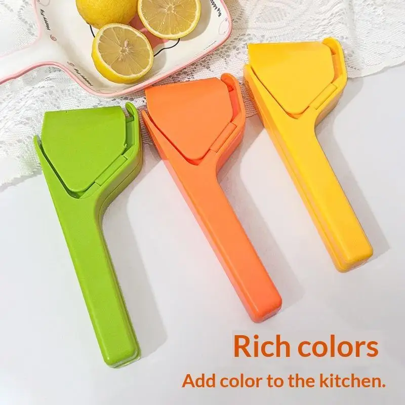 Manual Handheld Citrus Juicer With High Juice Yield, Easy Grip Handle For Home Lemon Orange Juice Making