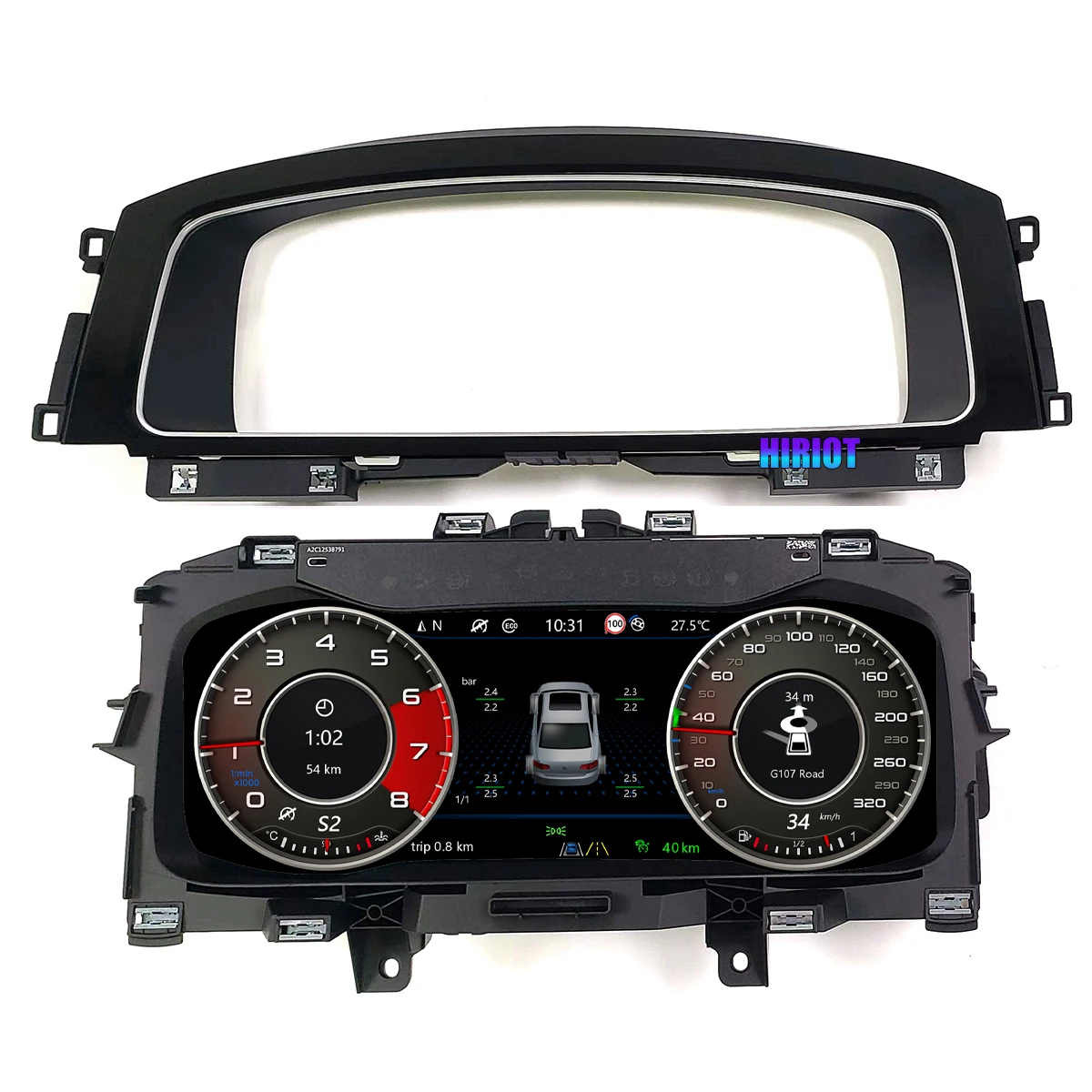 Digital Instrument Gauge Cluster For VW Golf 6 7 MK7 MK6 Passat B7 B8 CC Tiguan Jetta Scirocco LCD Dashboard Panel Speedometer