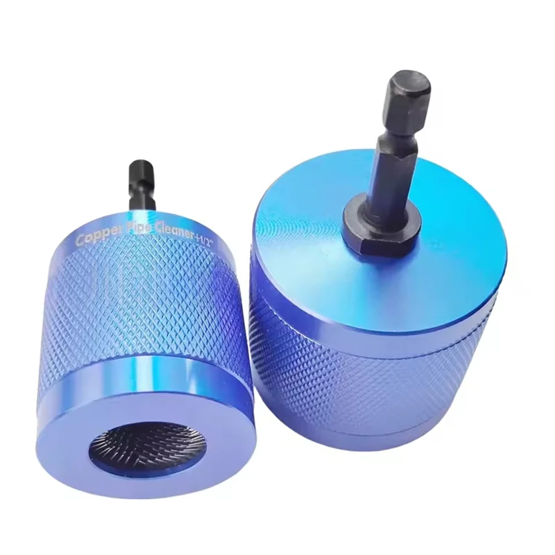 GYTB - Profesjonalne narzędzie dla hydraulika - Czyszczący do rur miedzianych, metalowe narzędzie hydrauliczne do czyszczenia odpływów, odpowietrzających i rur.