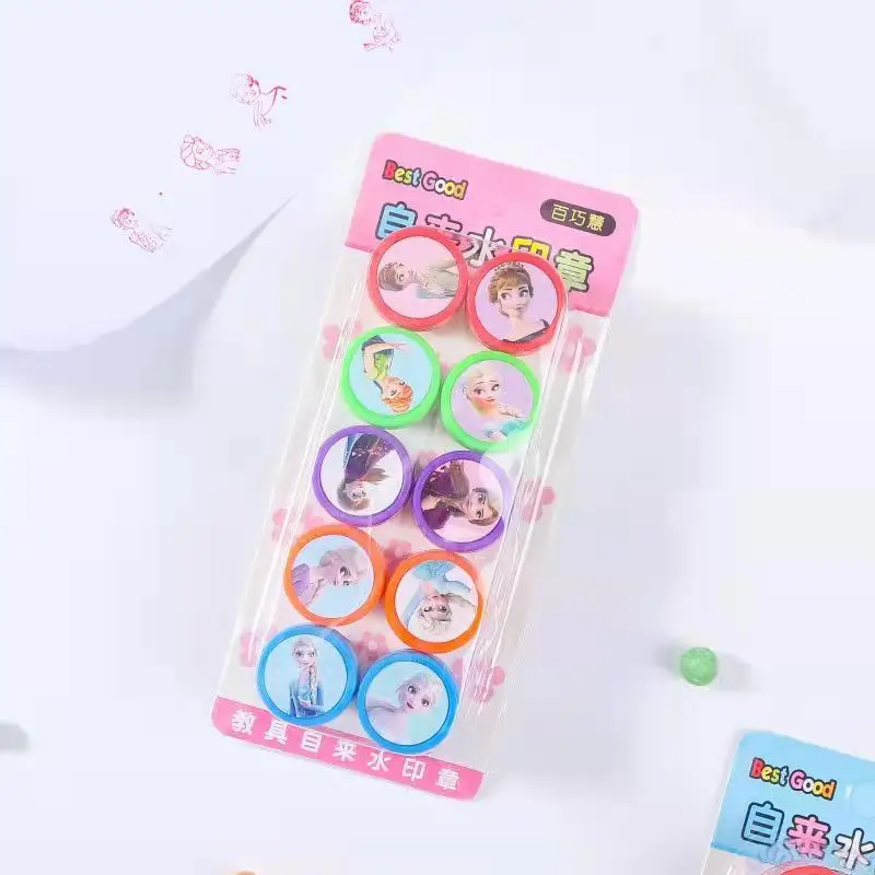 アナとエルサのプリンセスパーティー記念品、スタンプ、ステッカー、スラップブレスレット、ギフト、クリスマスパーティーデコレーション