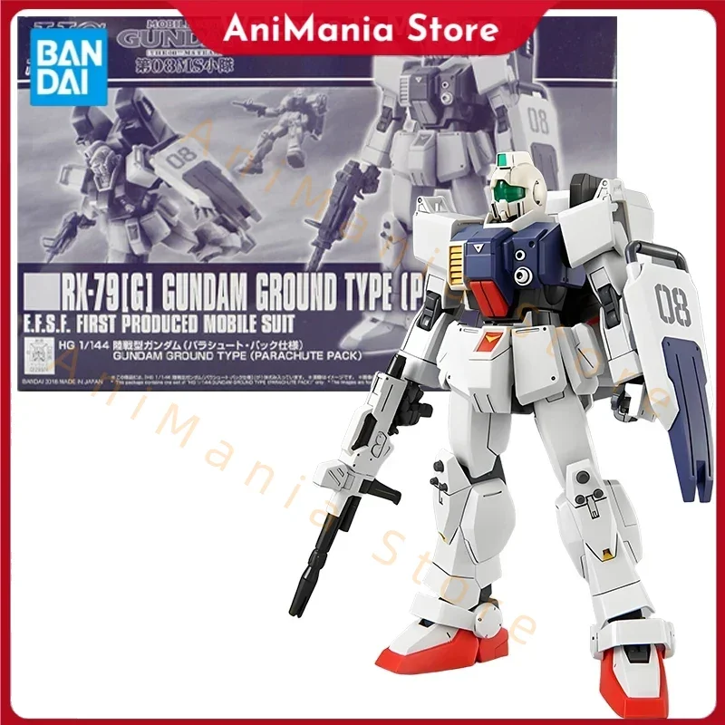 

BANDAI Original GUNDAM PB HGUC 1/144 RX-79(G) GUNDAM GROUND TYPE Anime Action Figure Assembly Model Toys Model Ornaments Gifts