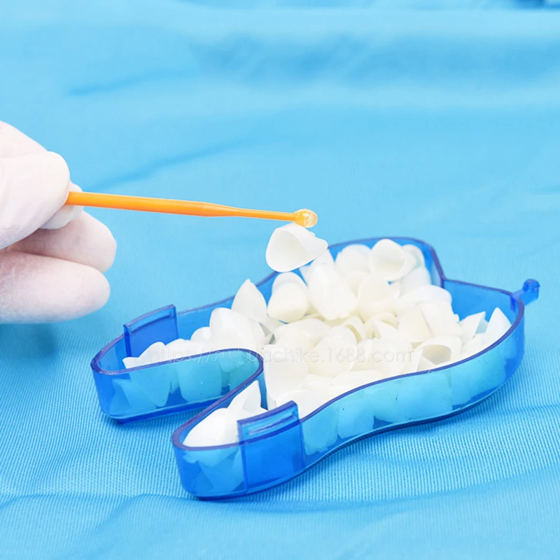 10 stücke Dental Klebstoff Spitze Applikator für Zahn Krone Porzellan Furnier Einweg Gesundheits Dental Sticks Pinsel Dental Material – Detail 5