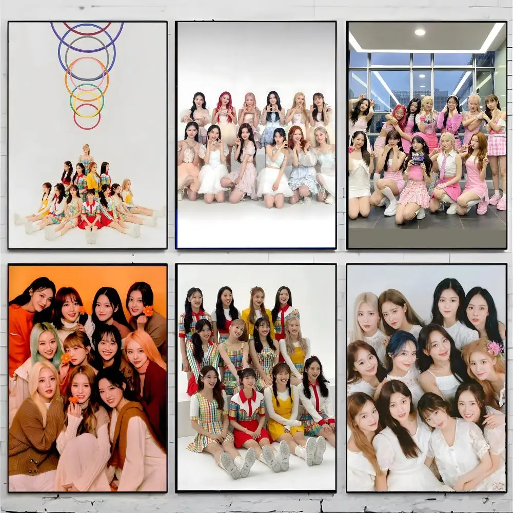 Group Kpop LOONA Poster Superior Home Space  Indoor Decorative Art & Home Decor
