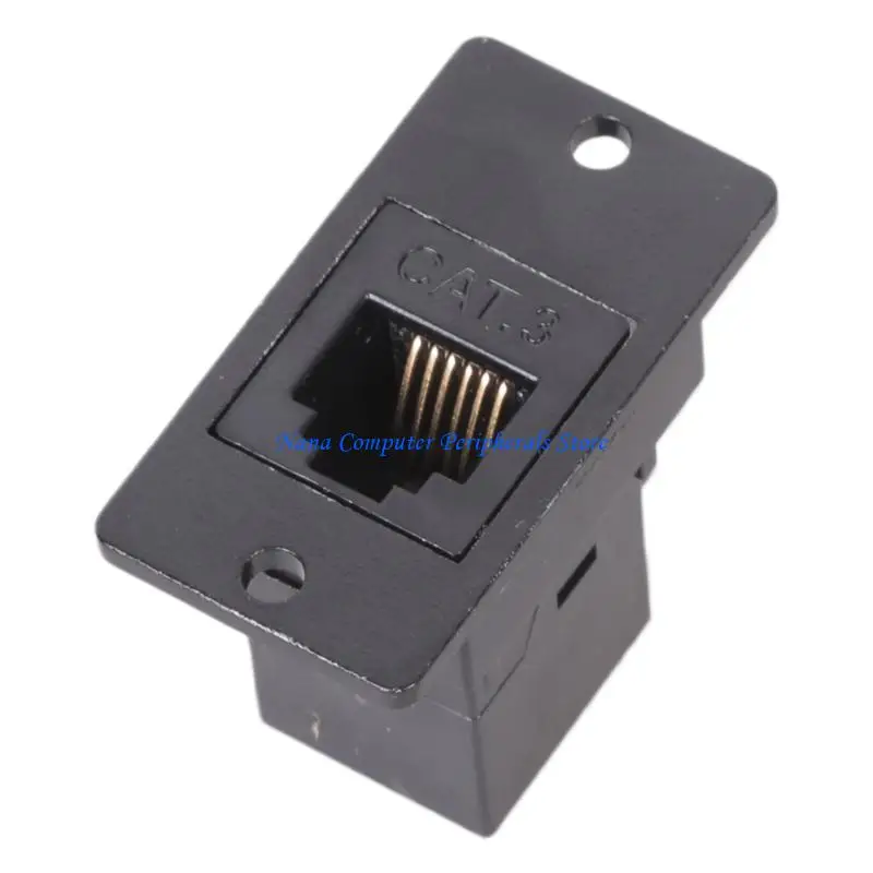 F68C RJ12 Female To Female Connectors For Phone Line Input Output Configuration