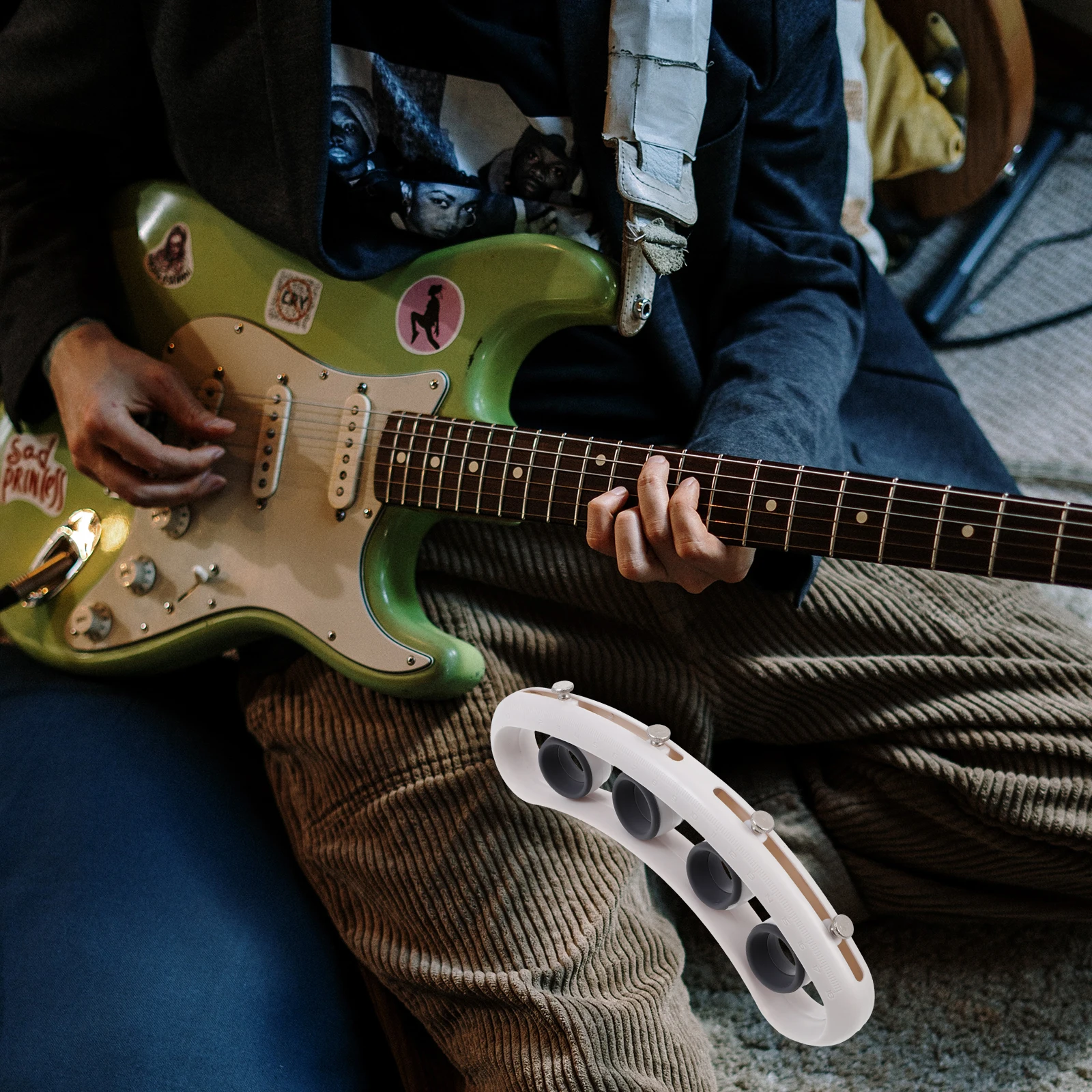 

1Pcs Finger Expander Training Tool for Guitar Ukulele Piano Professional Finger Strengthener Hand Exerciser Musical Accessory