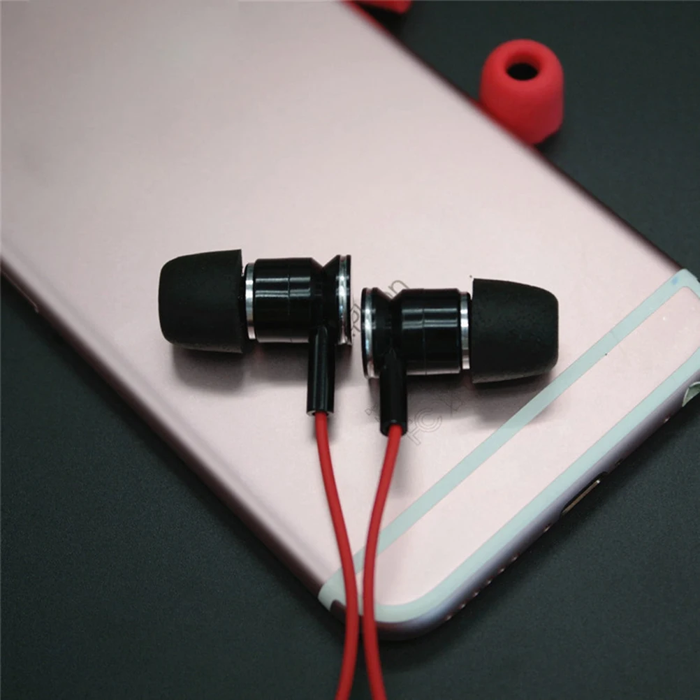

4 Pcs Memory Foam Earphone Tips Noise Cancelling Replacement Eartips Sound Isolating Enhanced Bass Hunting
